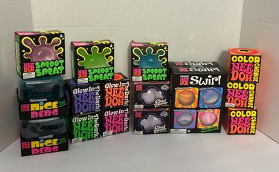 NeeDoh Squishy Toy Lot