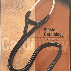 Burgundy 3M Littmann master cardiology  stethoscope