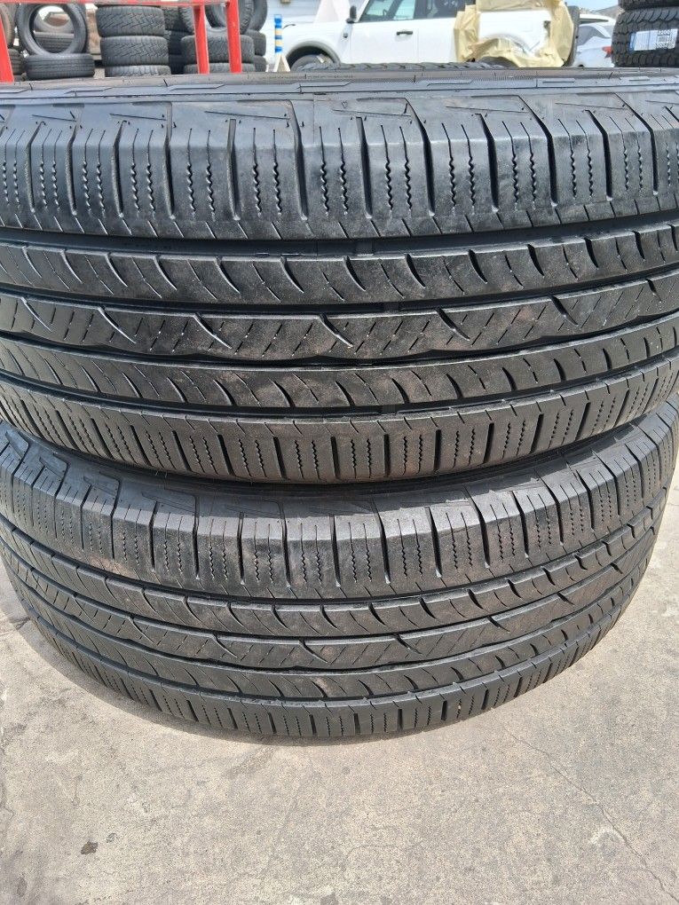 Pair Of 2 Semi New  235/60/r18 Hercules Terra Trac ‼️free Installation‼️