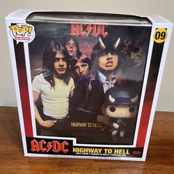 *New * Funko AC/DC Highway To Hell POP Album And 4” Action Figure