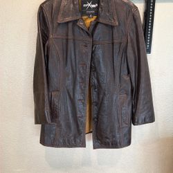 Women’s Leather Jacket Size M