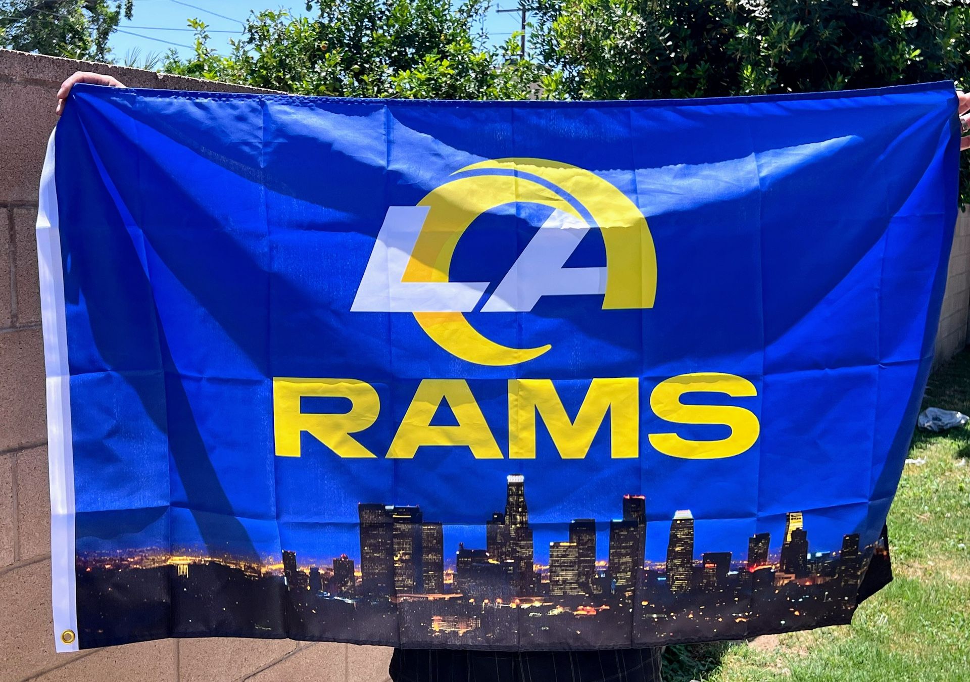 Rams Flag With LA City (Price Is Firm)