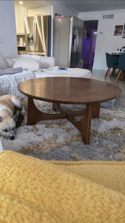 Coffee table wood