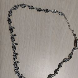 Necklace With Black Stones