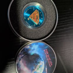 999 Silver 2016 Fine Silver Colorized And Crystal Superman Coin