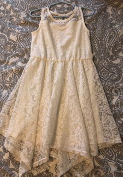 White brand new dress size 5T