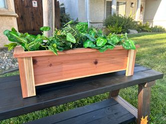 2-Ft Small Raised Table Top Planter Box, for Flowers,Herbs, Succulents,vegetables
