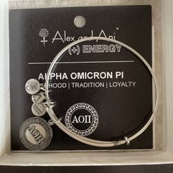 Alex And Ani AOII bracelet 