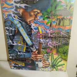 Jimi Hendrix, Hand drawn Portrait