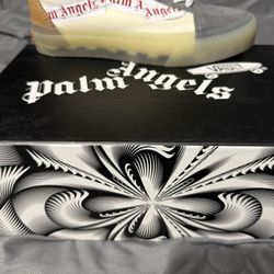 Vans Old Skool Vit Palm Angels . Men’s Size 6 Or Woman Size 7 1/2