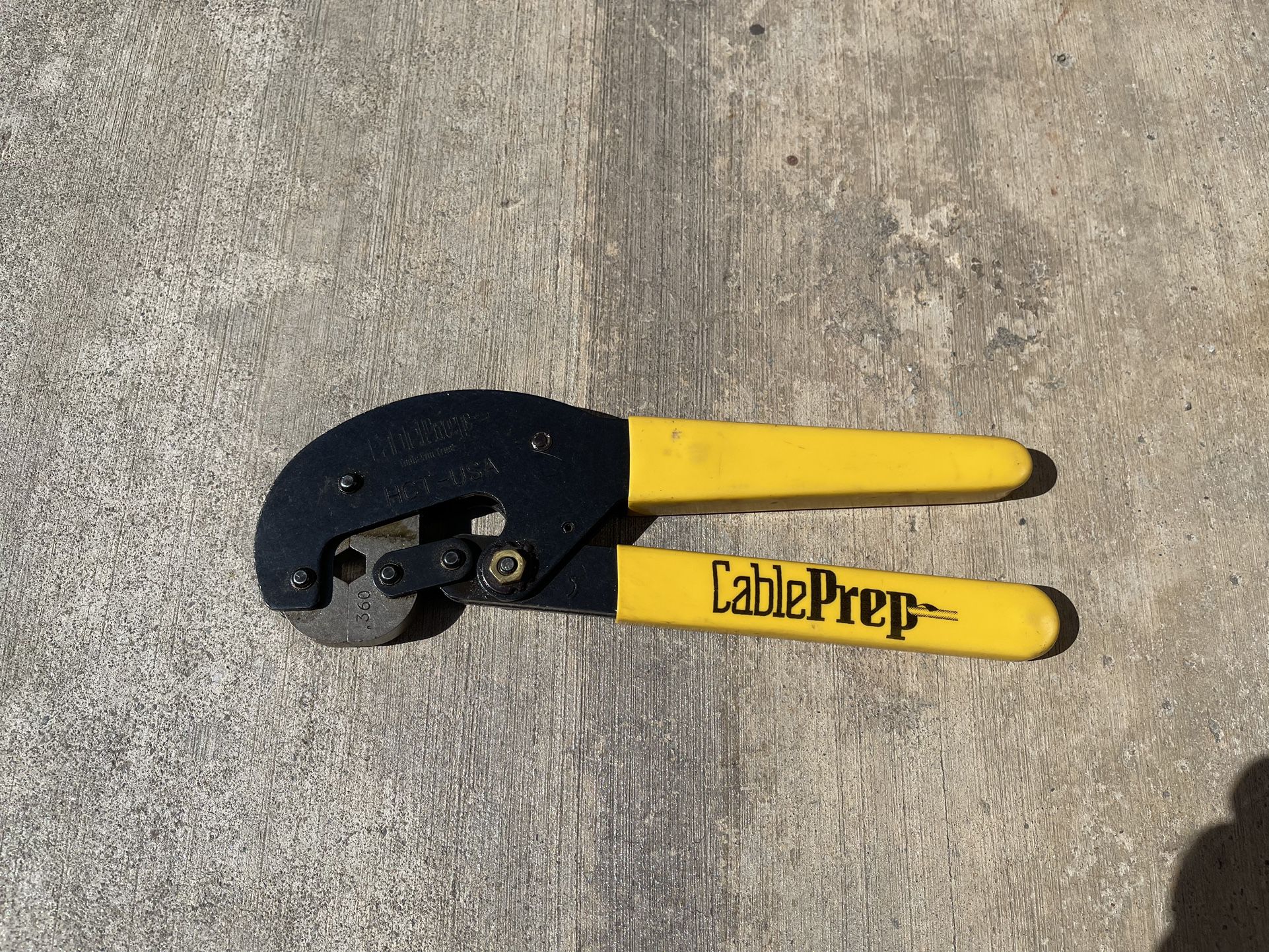 Coaxial CablePrep Brand Pliers