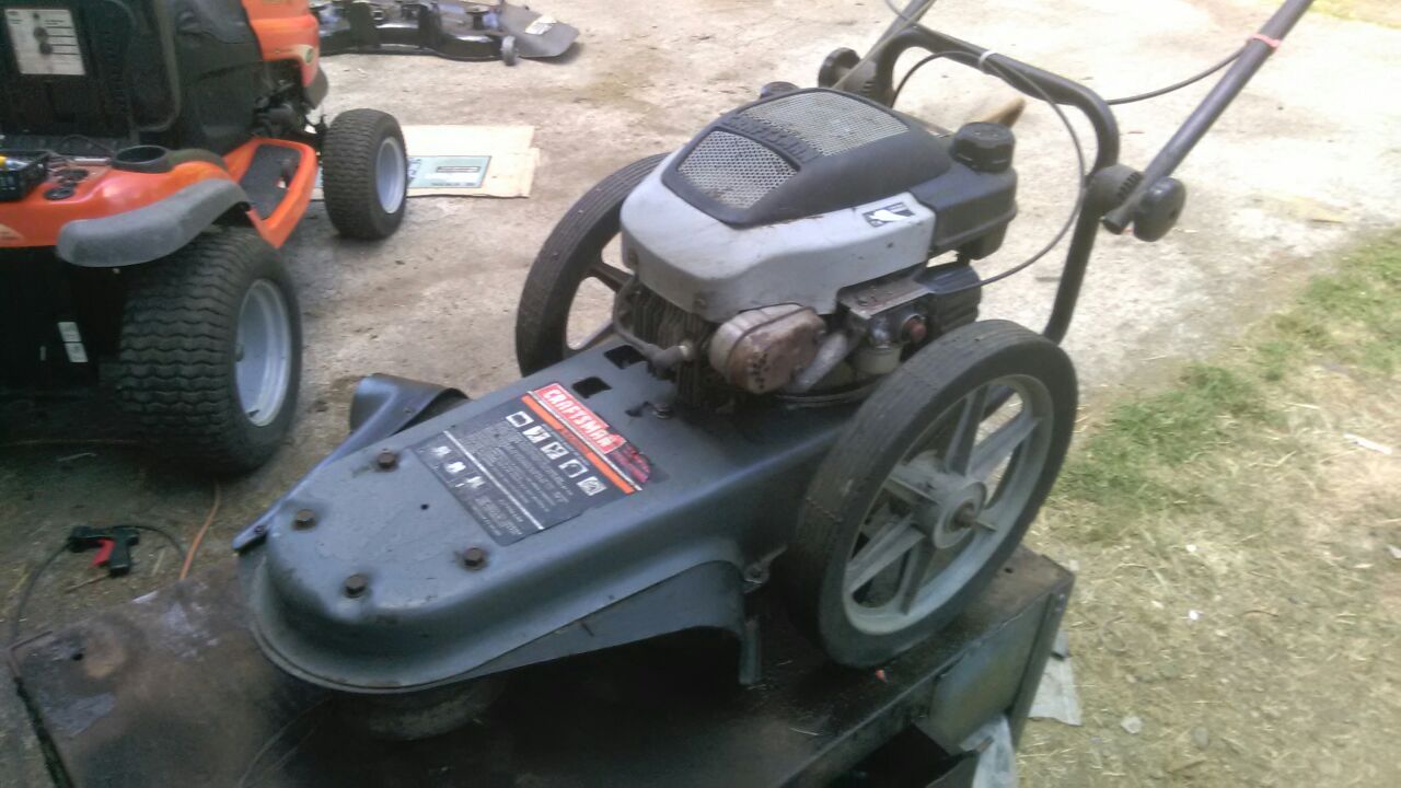 Craftsman walk-behind string trimmer