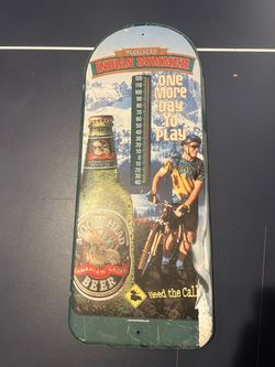 Moosehead Indian Summer Beer Thermometer Sign