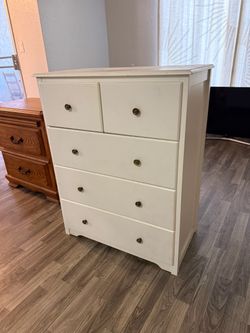 White dresser