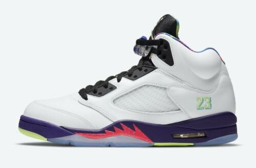 AIR JORDAN 5 GHOST GREEN ALT BEL AIR SIZE 9