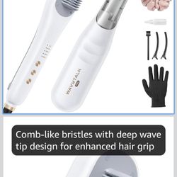 Wavytalk Pro Steam Hair Straightener Brush, Steamline Pro 3 in 1 Straightening Brush, Steam Reduces Damage