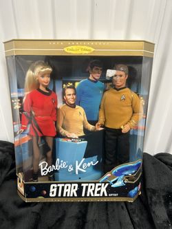 Star Trek Barbie And Ken 