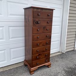 Vintage Solid Wood Chest of Drawers Dresser/ Lingerie Chest 
