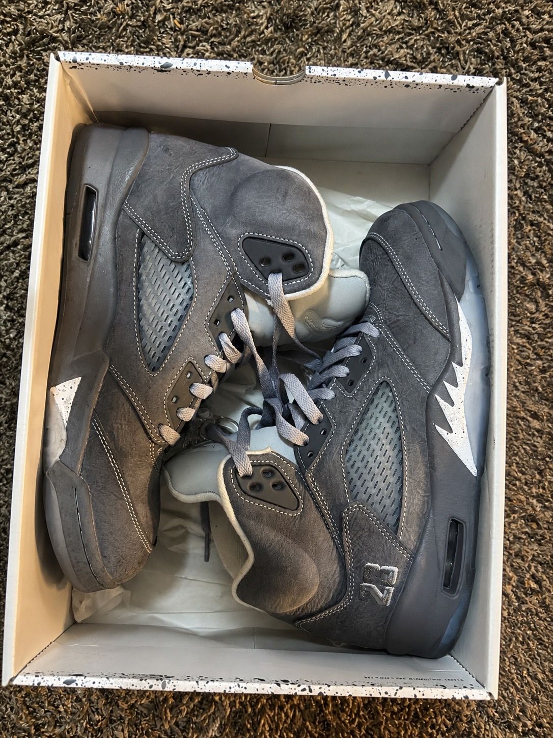 Air Jordan 5 Retro Wolf Grey