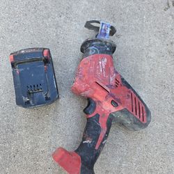 Milwaukee sawzall and Battery