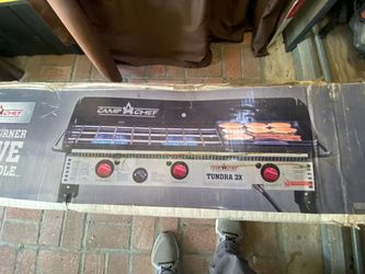 Camp chef three burner Tundra 3X In box Brand New.