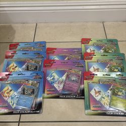 Pokemon Prismatic Tech Sticker Collections