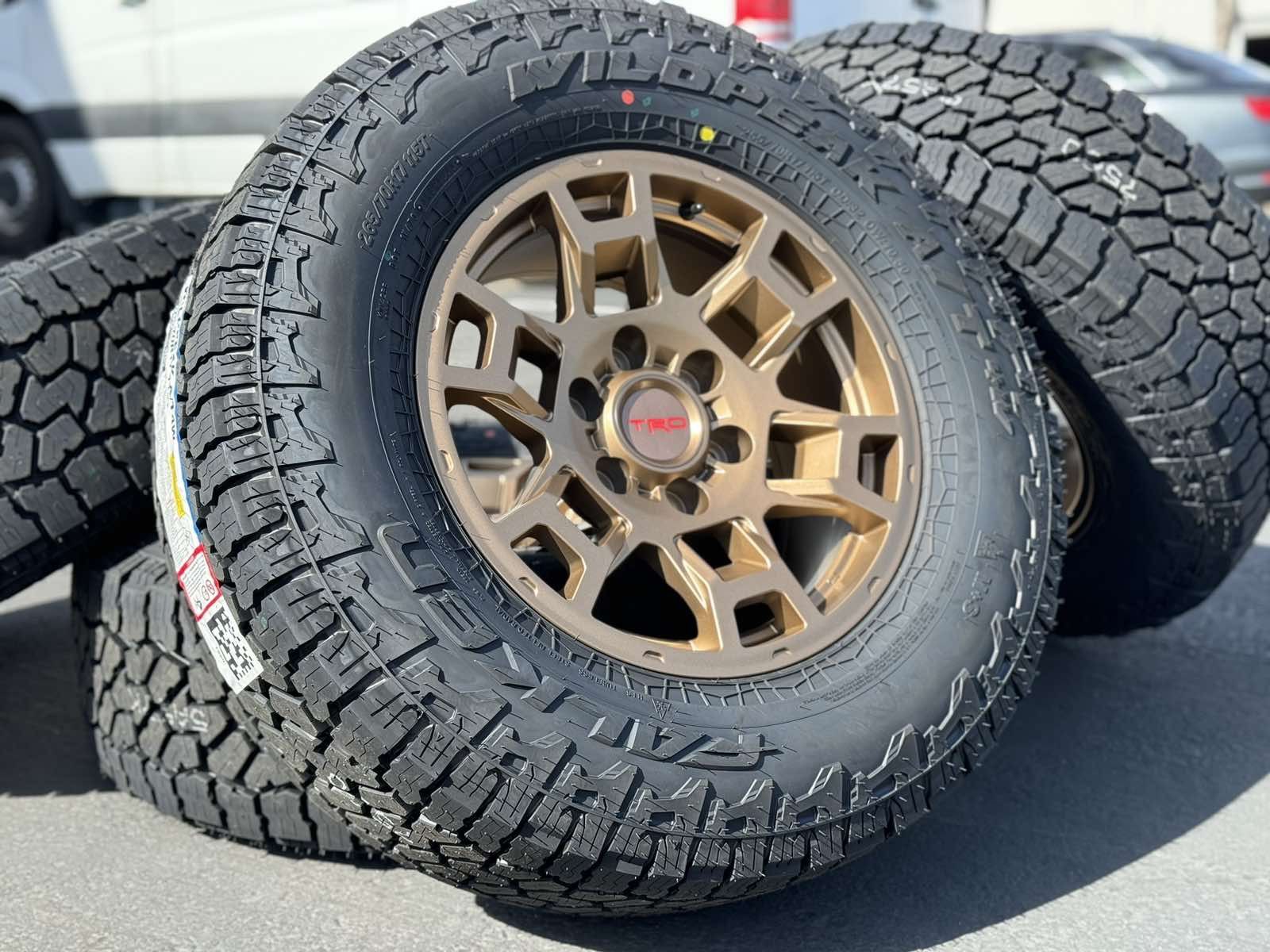 17” NEW RIMS TOYOTA 4RUNNER WHEELS TIRES FJ CRUISER TUNDRA