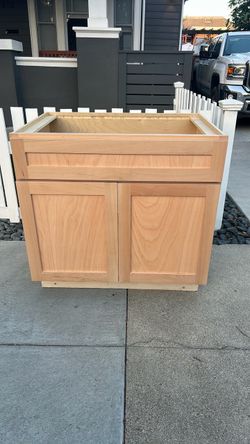 Free 36” sink cabinet