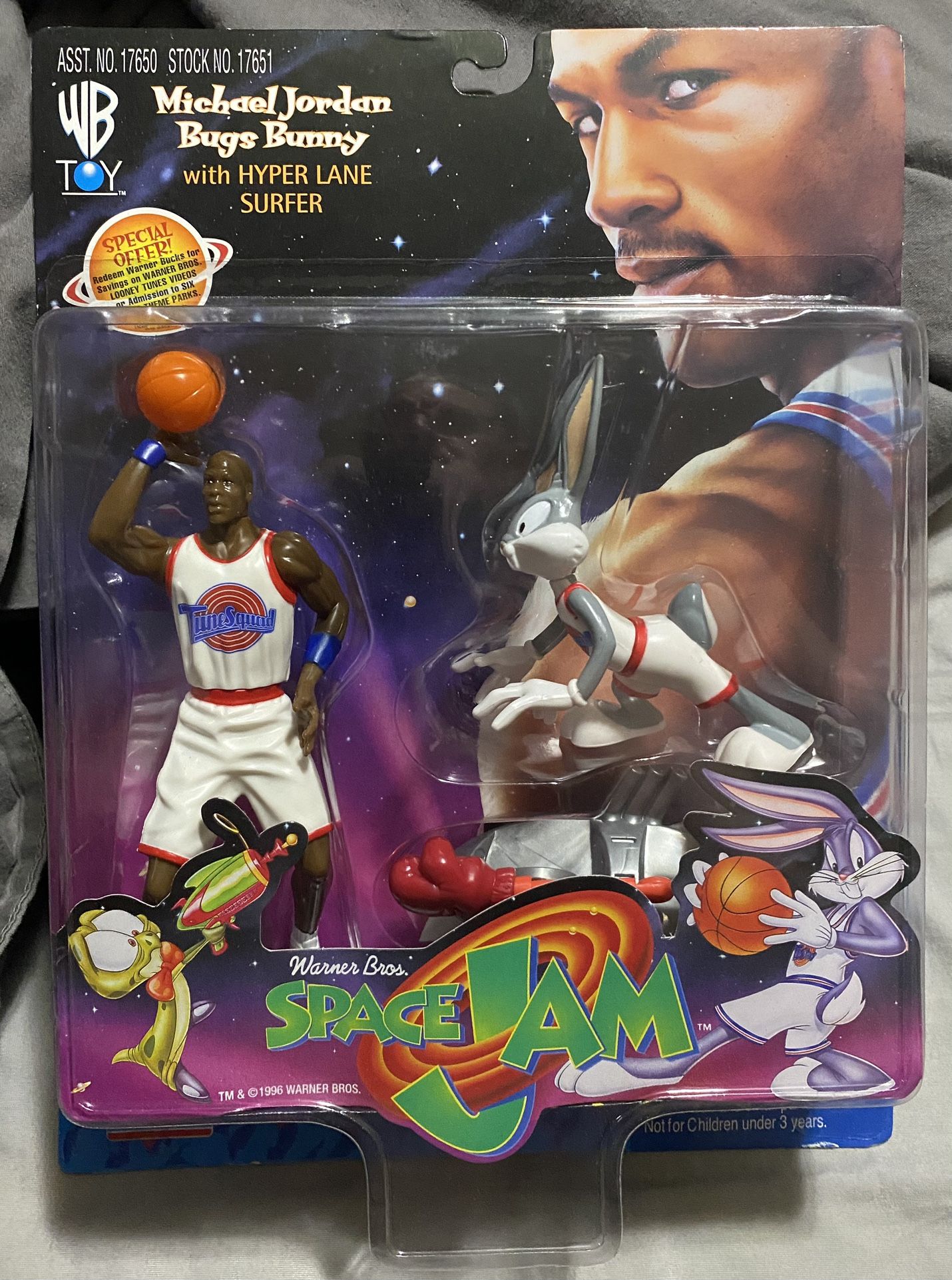 Original Michael Jordan And Charles Barkley Space Jam