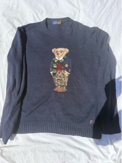 Ralph Lauren Polo Bear Cotton Sweater