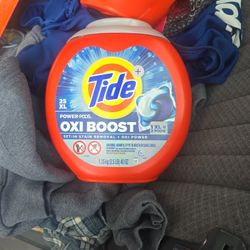 Tide Pods 25 Xl Power Pods Oxi Boost 