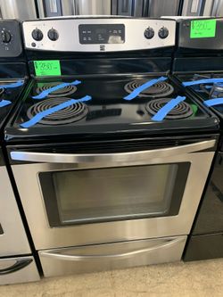 Kenmore Coil Type Eletric Stove Stainless Steel Working Perfectly 4 Months Warranty 