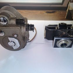 Vintage Kodak Bantam camera & Rever 88 video Recorder
