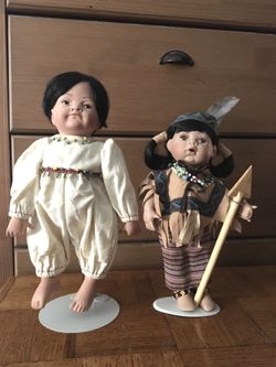 Two Indian Dolls