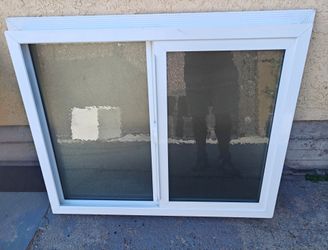 Large Bathroom Frosted Window 40 3/8"x32.5"