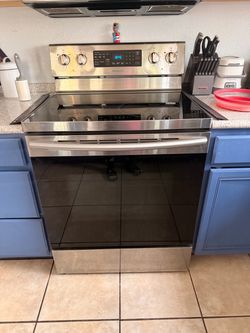 Stainless Steel Stove and Dishwasher
