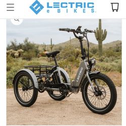BRAND NEW LECTRIC EBIKE TRIKE!! UNOPENED BOX