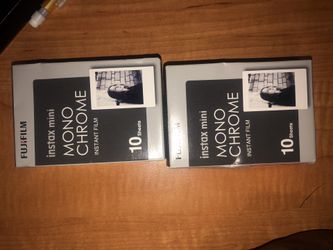 Instax film mono chrome