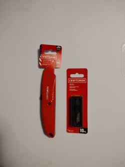 CRAFTSMAN Utility Knife/Blade Lot
