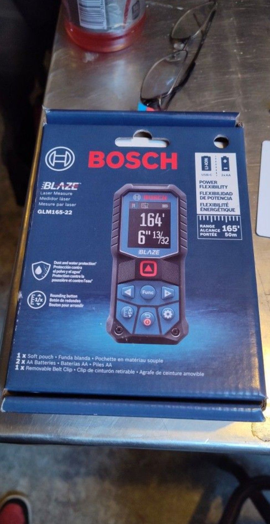 Bosch Blaze Laser Measure GLM165-22