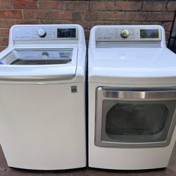 washer and electric dryer  lavadora y secadora electrica 