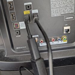Samsung HDTV lcd and holder