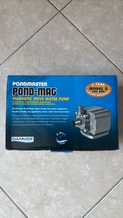 Pond pump - 500 GPH - submersible or external