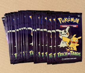 2025 Pokemon TCG TRICK OR TRADE BOOSTER Lot of 20 New Sealed Halloween Packs