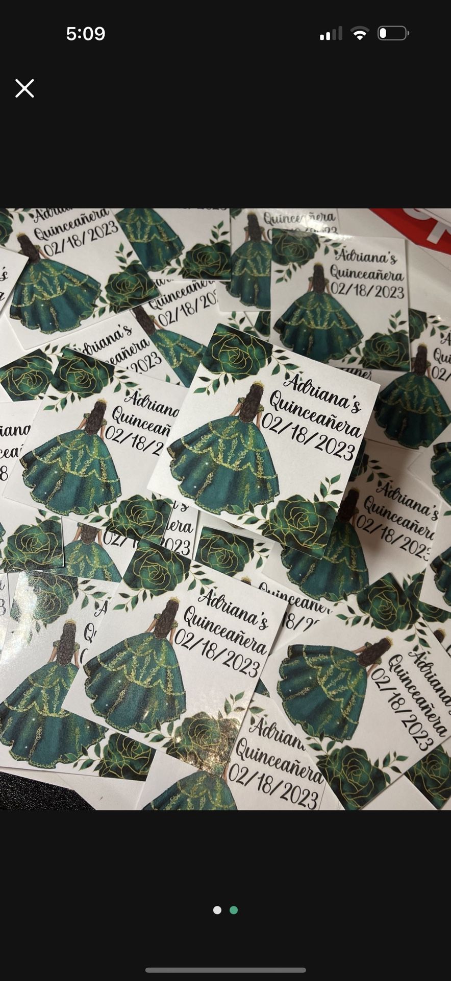 Quince Stickers