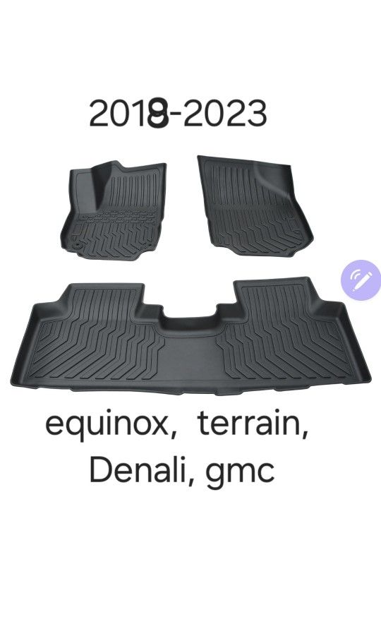 Equinox Terrain Floor Mats Gms Denali