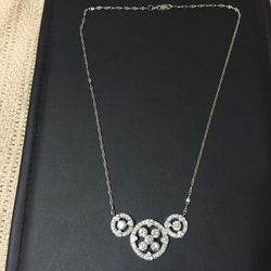 Custom Circle Diamond Necklace