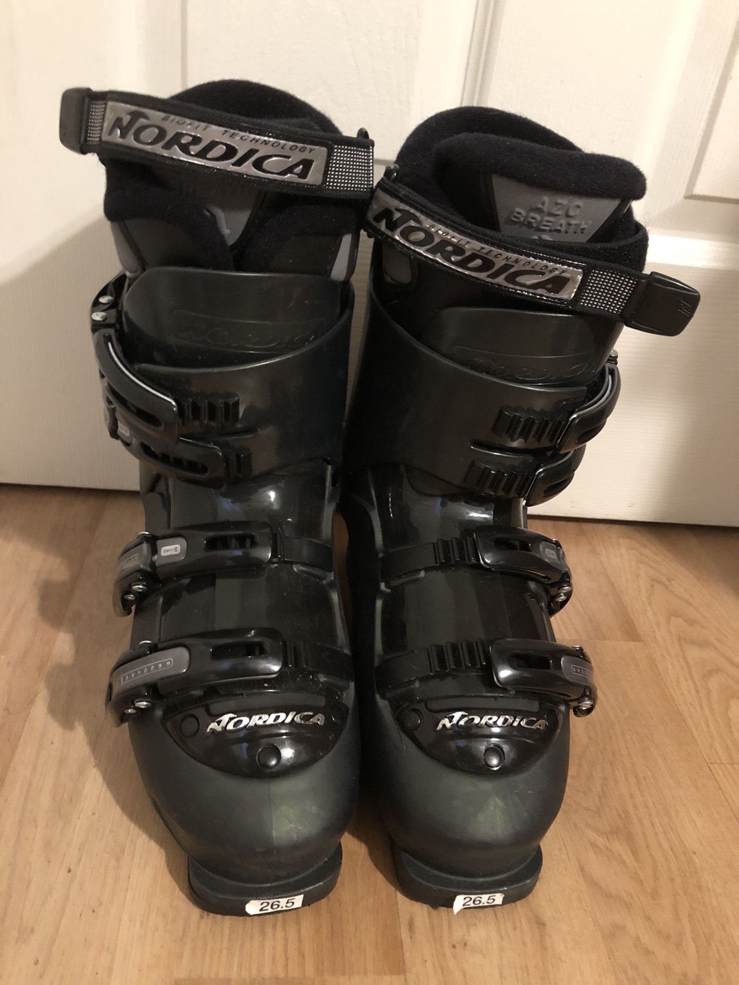Nordica Ski Boots Women’s ExoPower Trend 26.5 & Salomon 25.5 Boots for Sale in Milpitas, CA