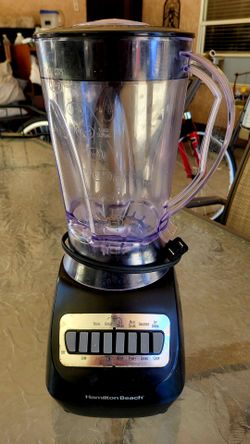 Blender. Hamilton Beach. Plastic. Like New.