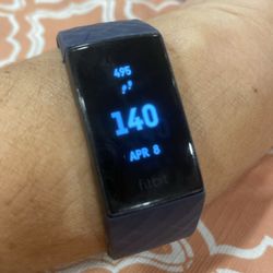Fitbit Charge 4 Activity Tracker w Charger + Xtra Band -WORKING Org Owner
